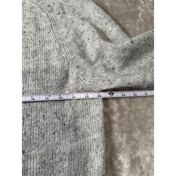 Old Navy Grey Marled Grandpa Cardigan Sweater Womens Size L - Picture 4 of 6